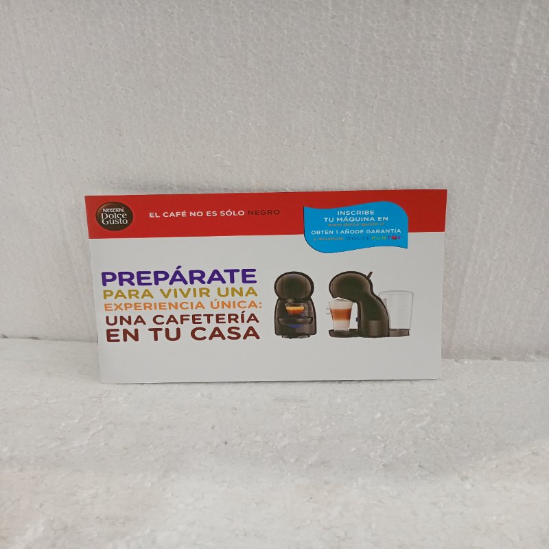 Cafetera Dolce Gusto Piccolo XS Negro