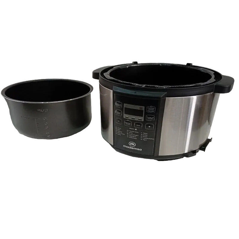 Olla Multicocción Mademsa MPC20 Inox 6 Litros
