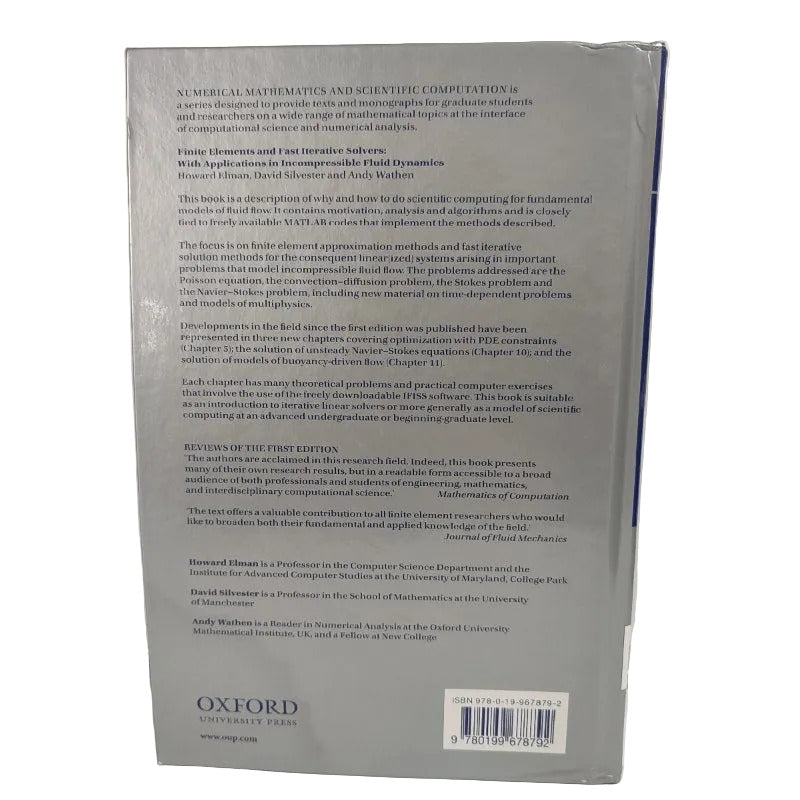 Libro Finite Elements and Fast Iterative Solvers - Oxford University Press