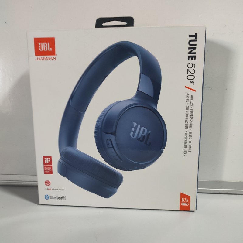 Audífonos Inalámbricos JBL TUNE 520BT Azul