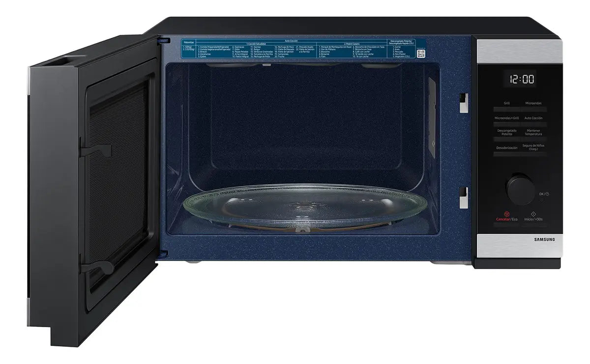 Microondas Samsung MG32DG4524A 32 Litros Negro