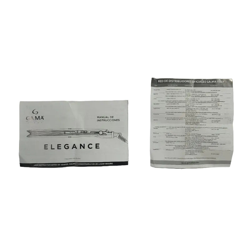 Plancha de Cabello Gama Elegance 3D Therapy Ultra Ion Blue Titanio - 230 °C / 450 °F