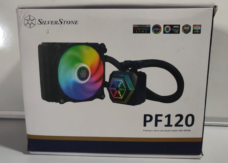 Ventilador de PC Silverstone SST-PF120-ARGB Negro 12V