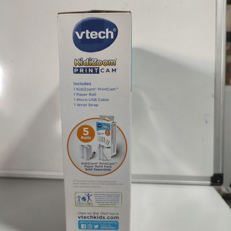 Cámara instantánea infantil VTech Kidizoom PrintCam 4+ (Modelo 5491)