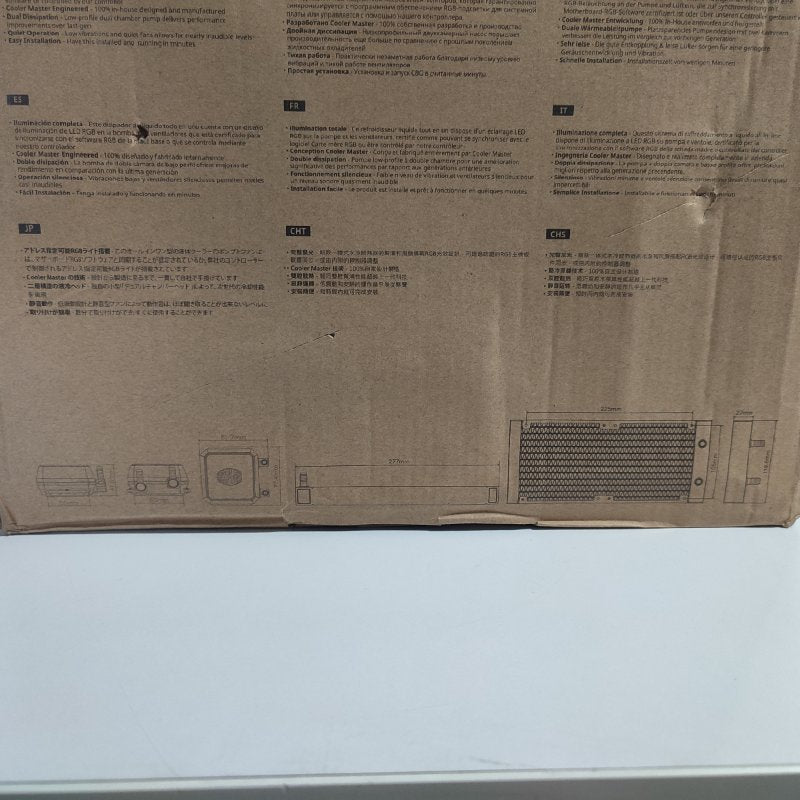 Cooler Master MasterLiquid LC240E RGB – Negro