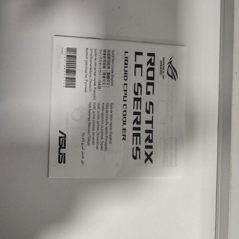 Refrigeración Líquida ASUS ROG Strix LC 240 Negro para CPU