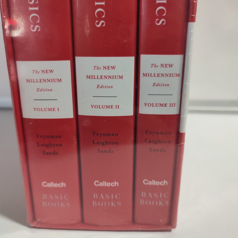 Libro The Feynman Lectures on Physics Caltech Basic Books - Vol. 1 al 3 (Edición New Millennium)