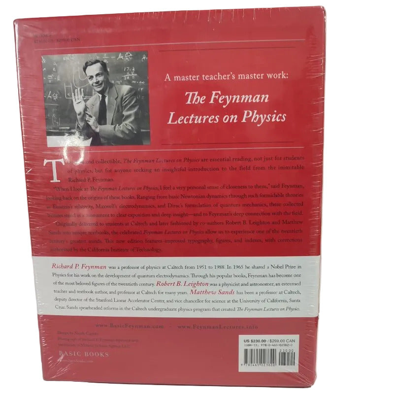 Libro The Feynman Lectures on Physics Caltech Basic Books - Vol. 1 al 3 (Edición New Millennium)