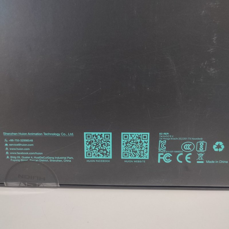 Tableta Gráfica HUION Kamvas Pro 13 GT-133