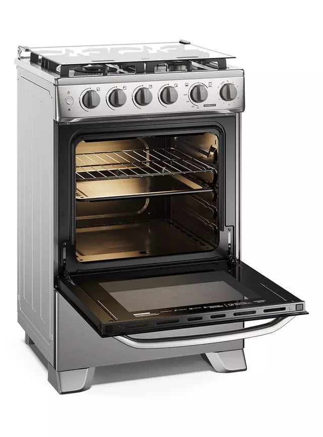 Cocina a Gas 4 Quemadores Electrolux FE4SXC Inoxidable