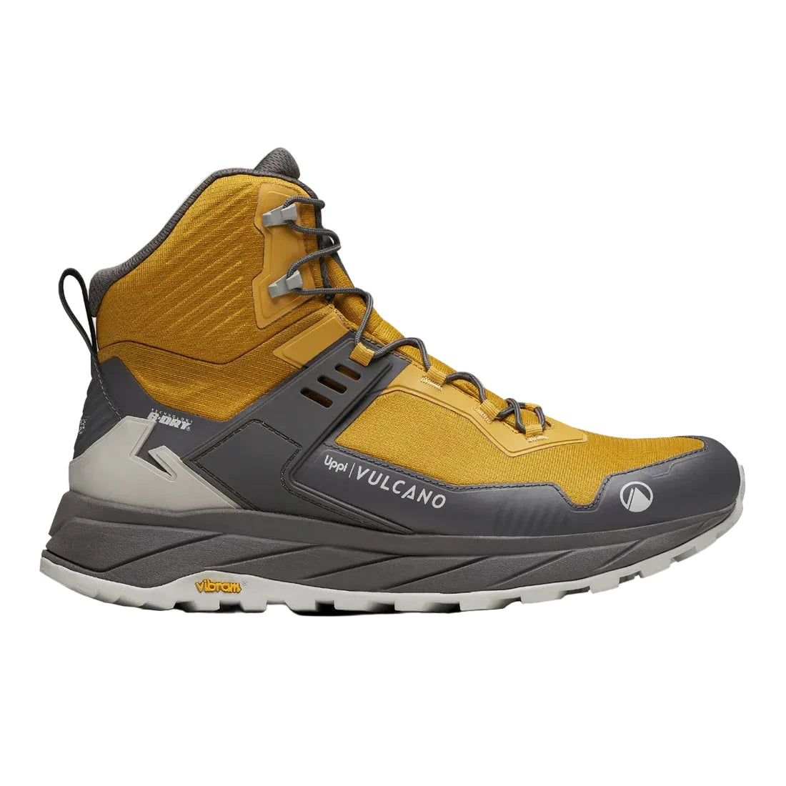 Zapatilla Hombre Lippi Atlas Mid Mostaza Grafito