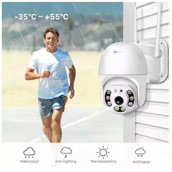 Camara Ip Exterior Generico Wifi Ip66 Inalambrica [MT]