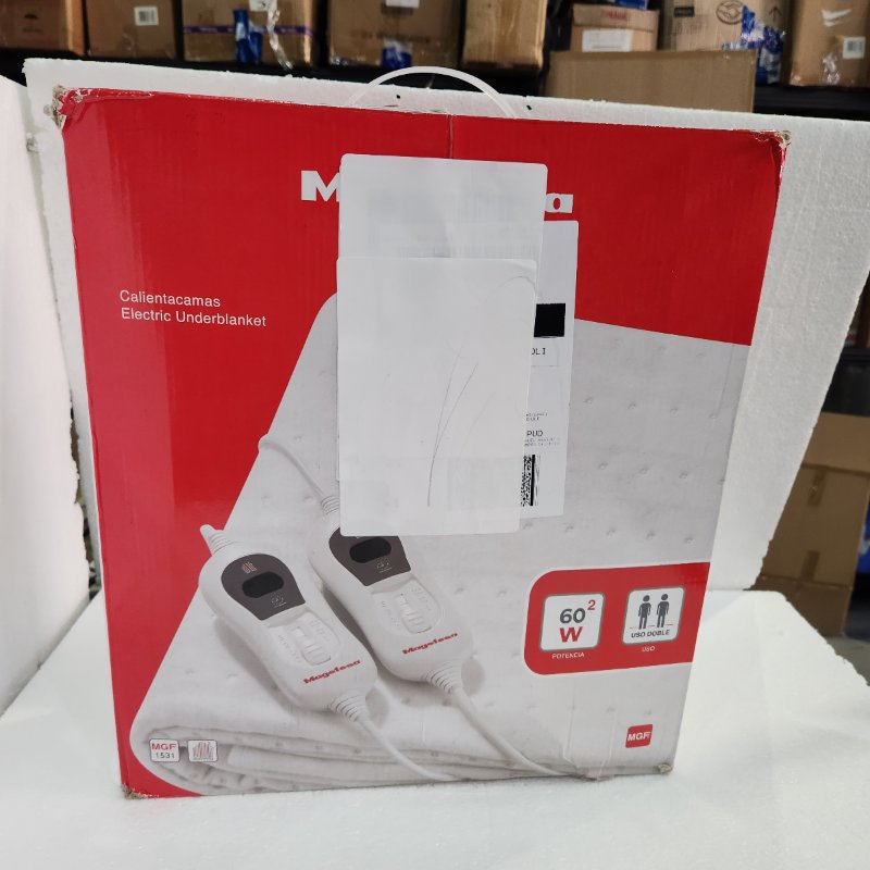 Calienta Cama Megafesa 2 Plazas 160x140cm Blanco