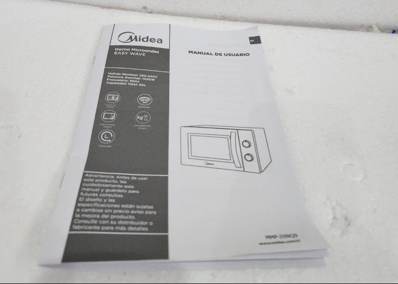 Microondas Midea Easy Wave MMP-20NCJ9 20 Litros