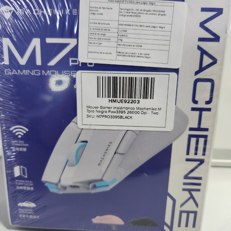 Mouse Gamer Inalámbrico Machenike M7 Pro Black