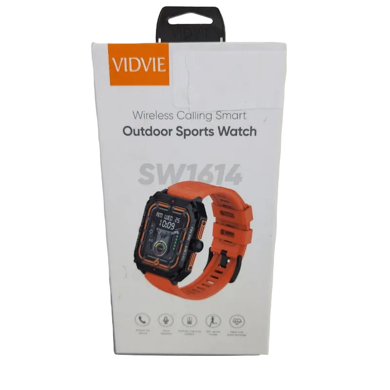 Reloj Deportivo Inteligente Vidvie SW1614 Naranja 64GB RAM 128GB ROM