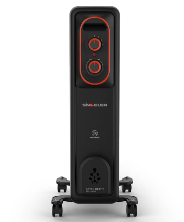 Calefactor Oleoeléctrico Sindelen EEO-1650 NG, Negro