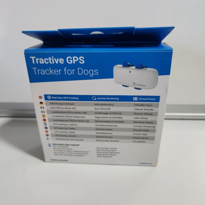 Rastreador GPS Tractive para Perros con Monitor de Actividad 4G/LTE
