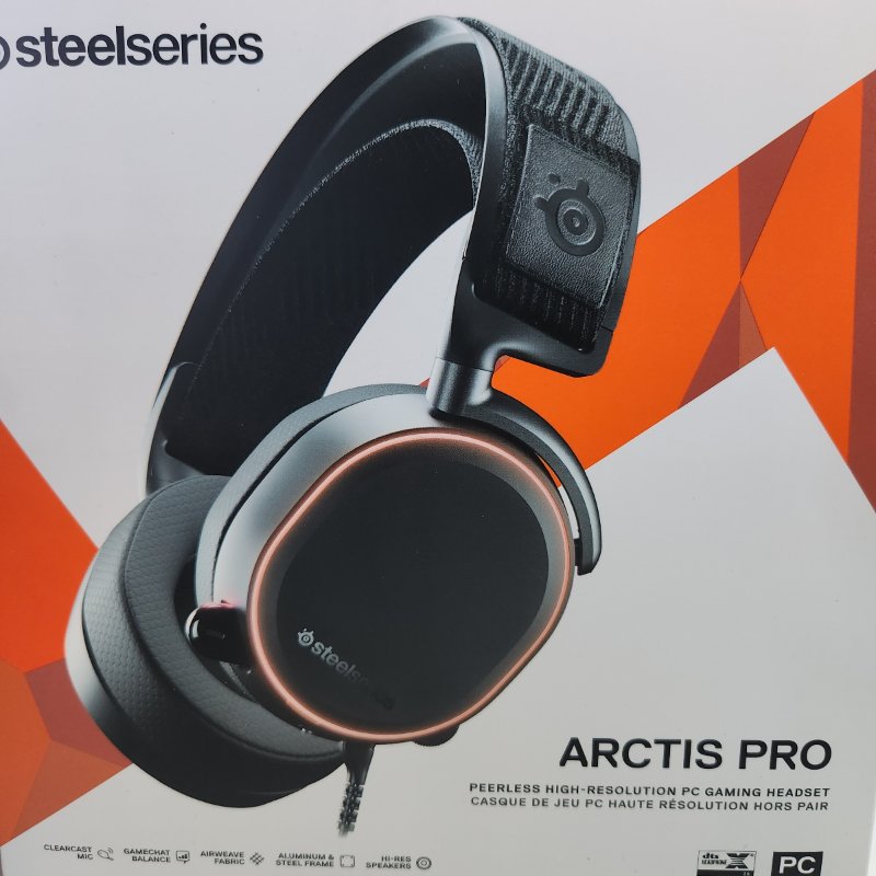 Audífonos Gamer Steelseries Arctis Pro, Negro
