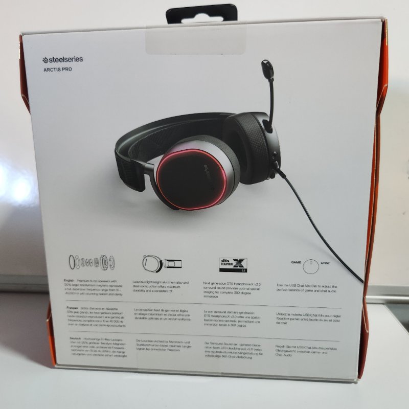 Audífonos Gamer Steelseries Arctis Pro, Negro