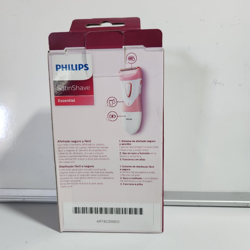 Afeitadora Philips SatinShave con Lámina Hipoalergénica, Rosado