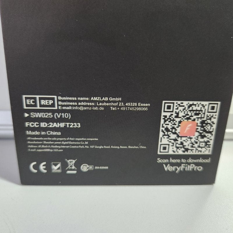 Smartwatch Willful SW025 (V10), Negro