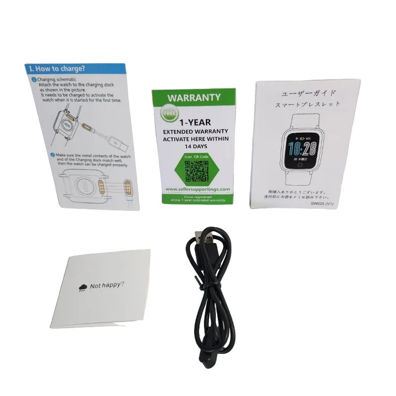 Smartwatch Willful SW025 (V10), Negro