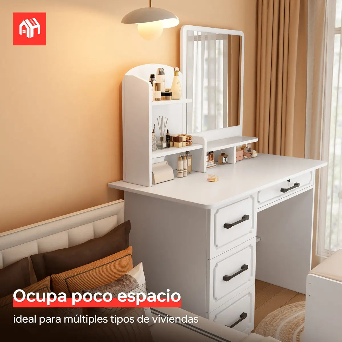 Tocador 4 Cajones Emovell Defabrica B11.057 4A6