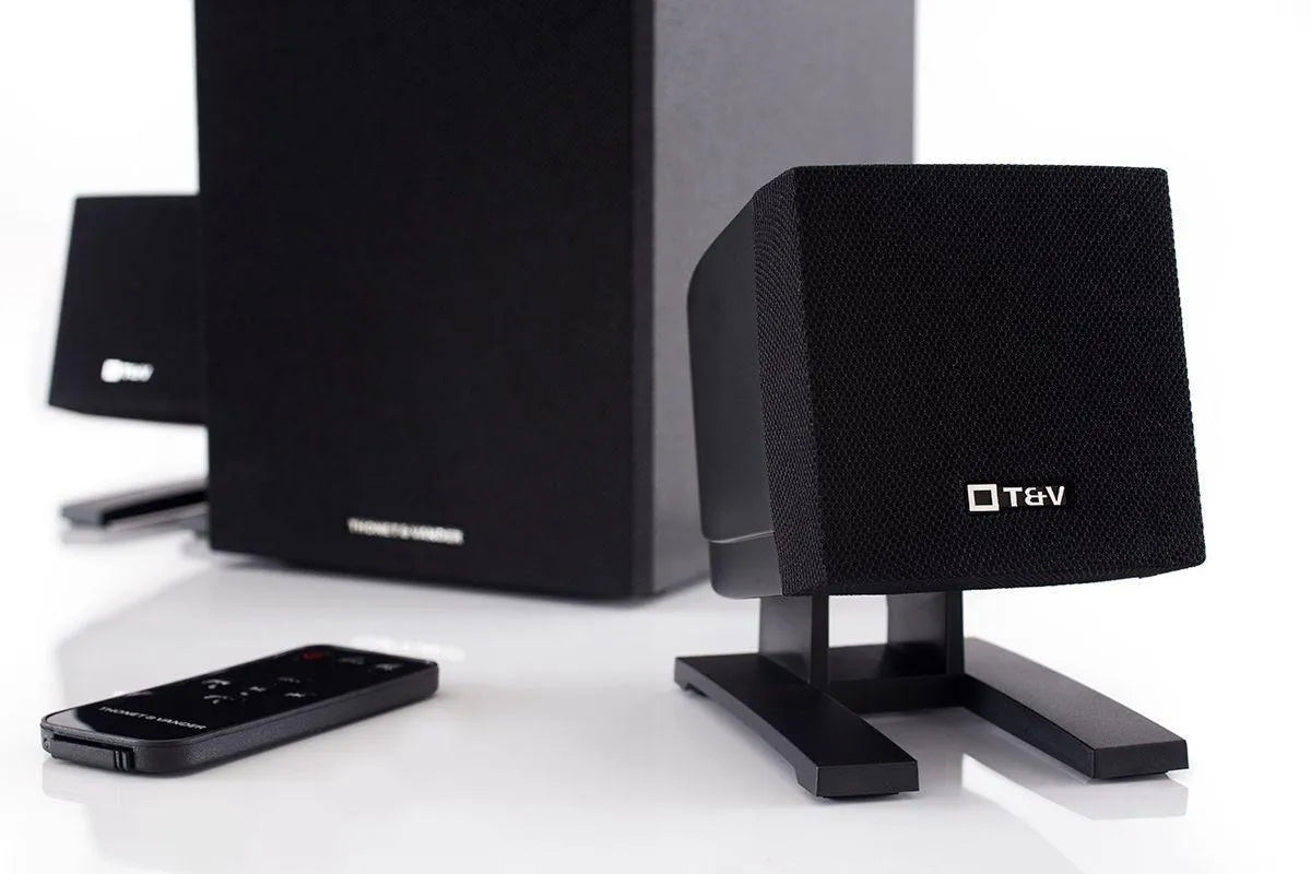 Home Theater Spiel Cinema Thonet & Vander 2.1 Speakers Negro 25w