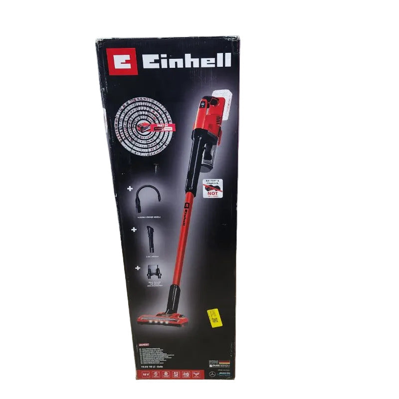 Aspiradora Vertical Einhell TE-SV 18 Li Solo – 18V sin batería