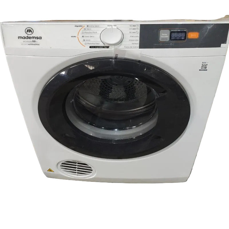 Secadora Automática Carga Frontal Mademsa 9DBZG Pro 9 kilos