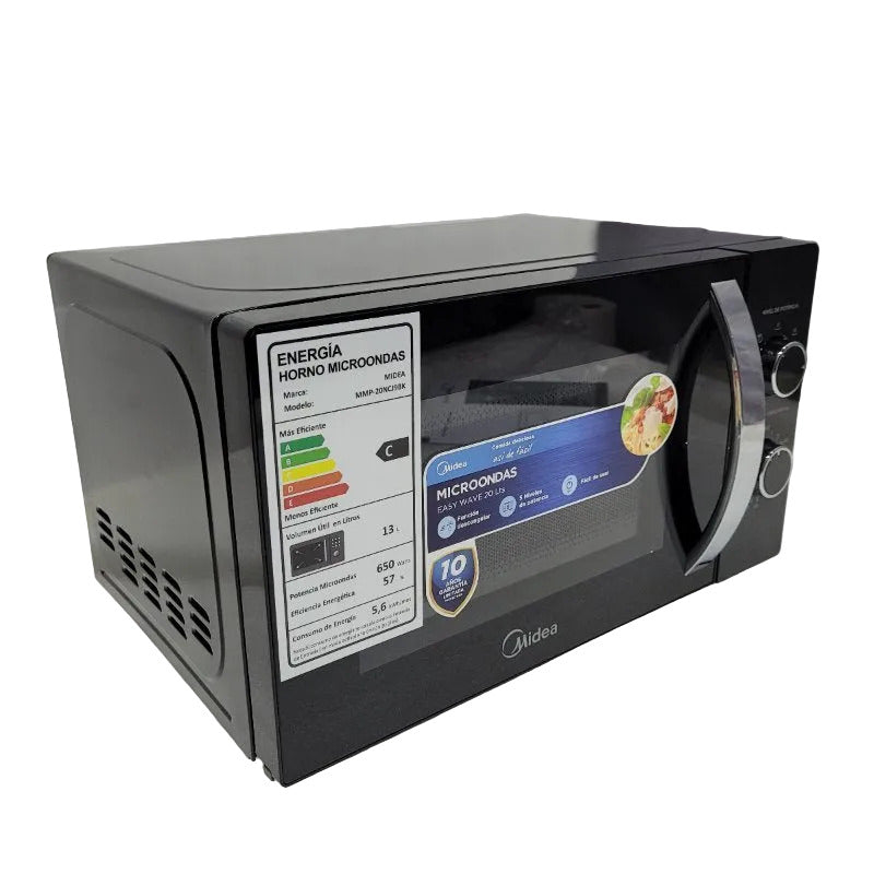 Microondas Midea MMP-20NCJ9BK 20 Litros