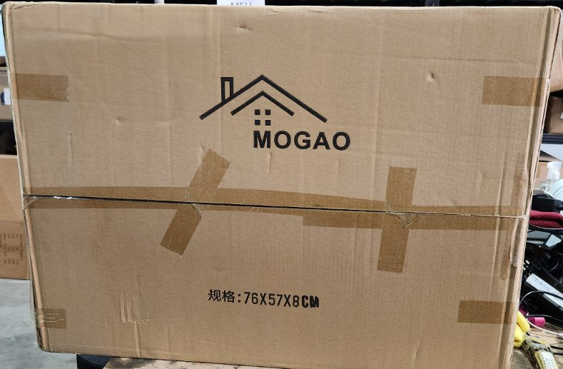Tocador FEIXIANG Elegante con Espejo y Taburete 206 Blanco
