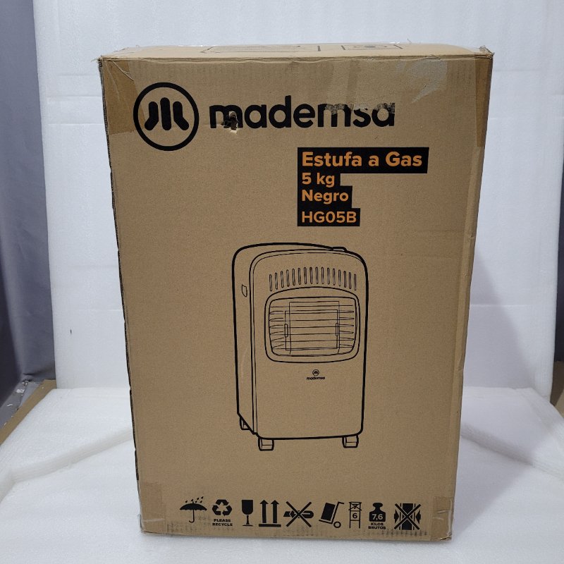 Estufa a Gas Licuado Mademsa HGO5B 5 kg