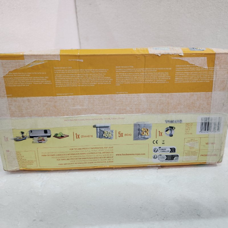 Máquina Selladora al Vacío FoodSaver VS1190X Plateado/Negro