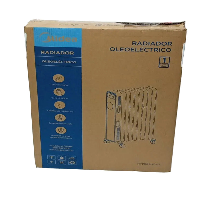 Radiador oleoeléctrico Midea NY 2009-20MR