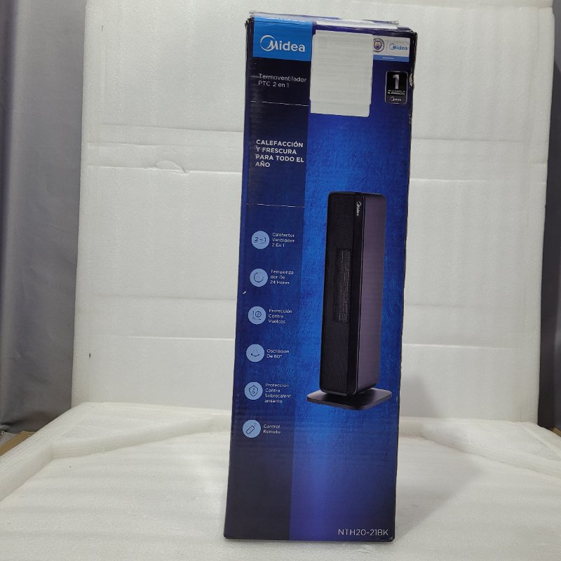 Calefactor Termoventilador Midea NTH20-21BK 2000W Negro