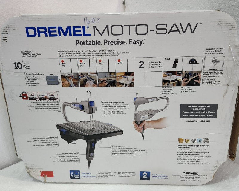 Dremel Moto-Saw MS20-01 2 en 1 – 220V, 50–60 Hz