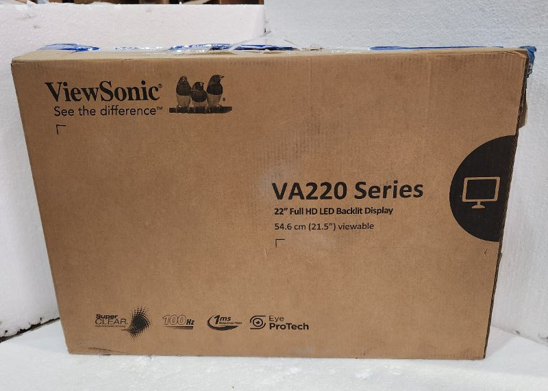 Monitor 22" ViewSonic VA220-H Full HD LED 100Hz