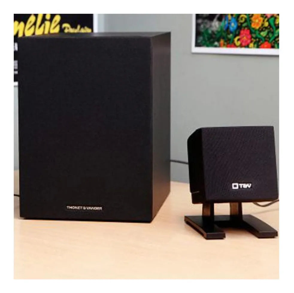Home Theater Spiel Cinema Thonet & Vander 2.1 Speakers Negro 25w