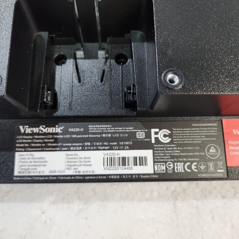 Monitor 22" ViewSonic VA220-H Full HD LED 100Hz