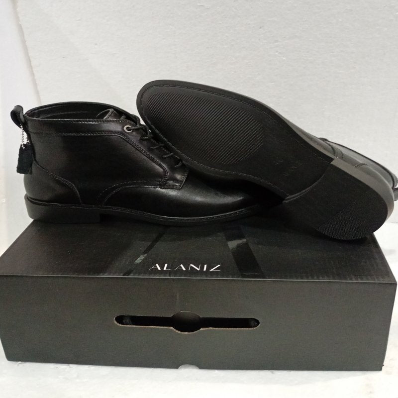 Botín Acordonado Alaniz 683BOAZI26-400 Masculino, Negro