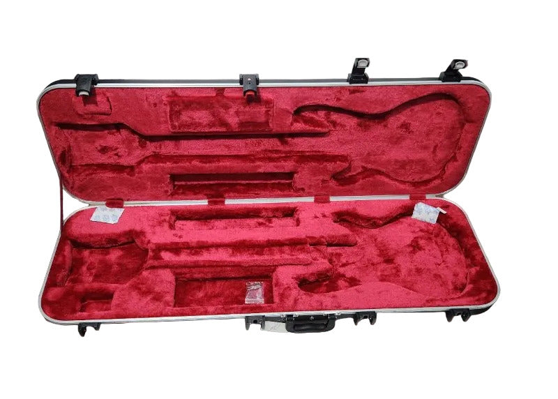 Case para Bajo Eléctrico Ibáñez MB300C – Negro/Rojo