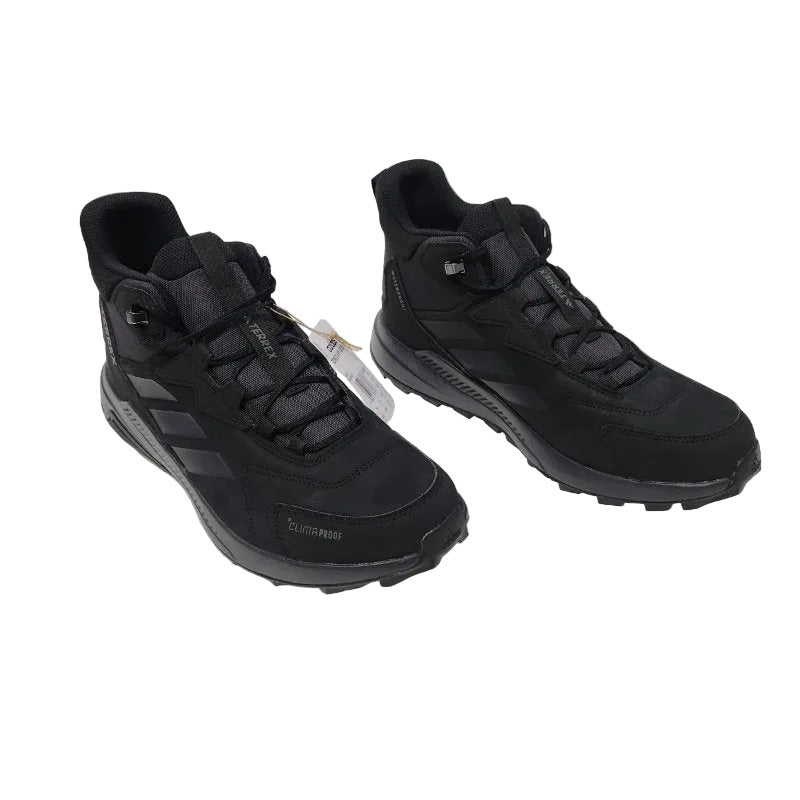 Zapatillas adidas Terrex Anylander Mid Leather Climaproof – Negro, Talla 42.5 / 27,5 cm