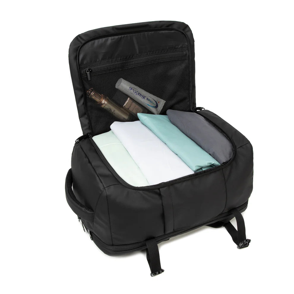 Mochila Kippi Auckland Travel Backpack Negra 32x22x46cm 33l