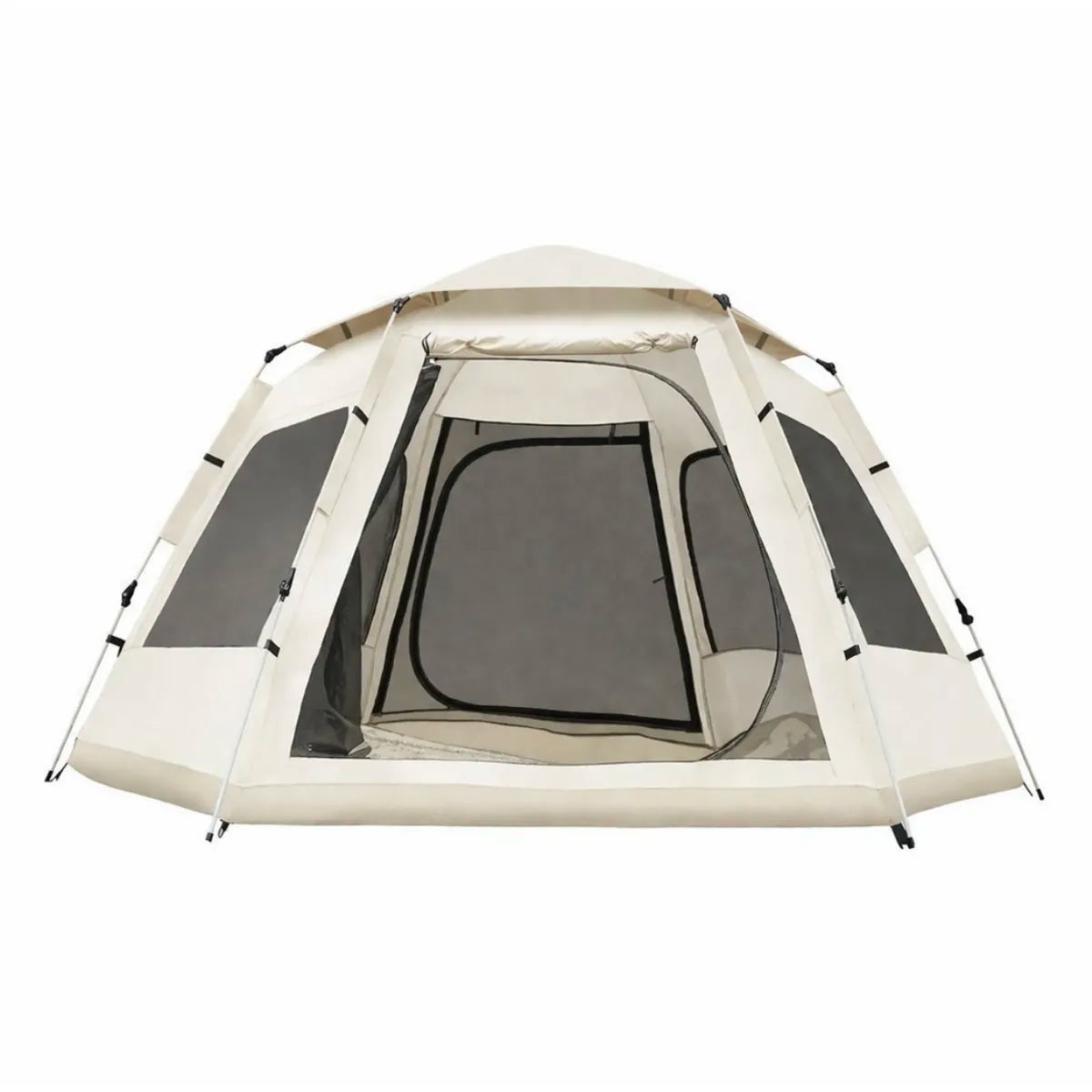 Carpa Automática Hexagonal 6 Personas 240x280x160 cm