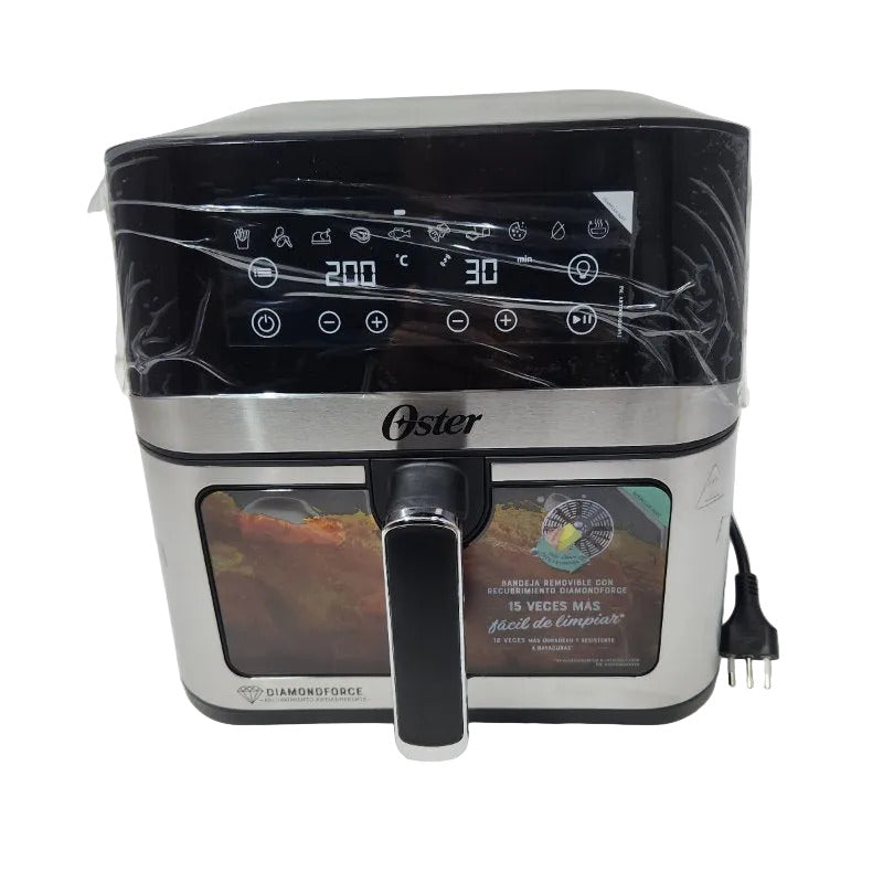 Freidora de Aire Digital Oster CKSTAF75WDSSDF-052 7.5 Litros 10 Programas