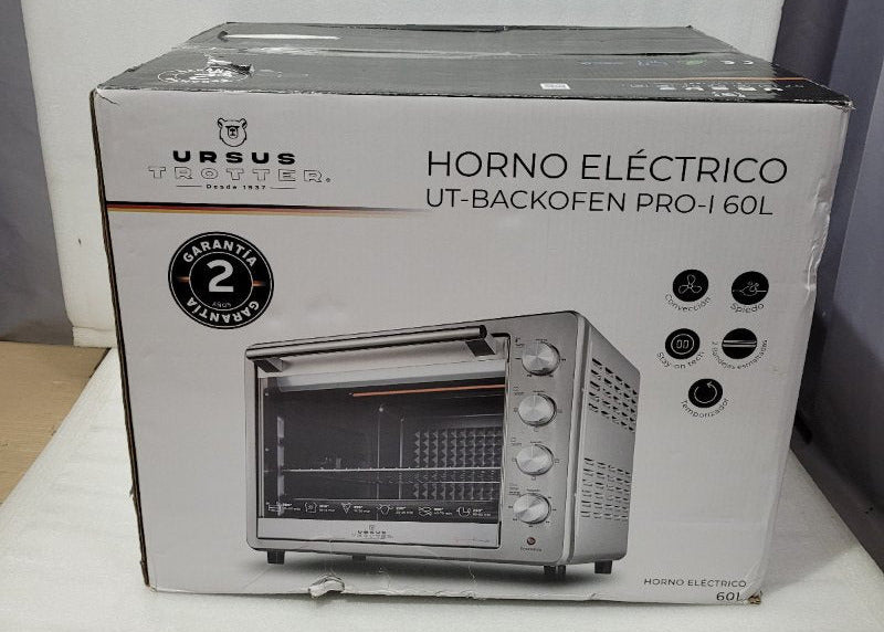 Horno Eléctrico Ursus Trotter UT-BACKOFEN PRO-I 60 Litros