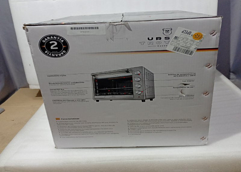 Horno Eléctrico Ursus Trotter UT-BACKOFEN PRO-I 60 Litros