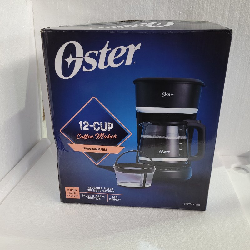 Cafetera Prgramable Oster BVSTDCP121B 12 Tazas